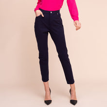 PAS2400 - High Rise Jeans - Navy