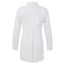76260 - Long Dipped Hem Sparkle ‘Ladies’ Shirt