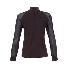 76651 - Mesh Sleeve Top ‘Chandelier by Heather French-Roussia’