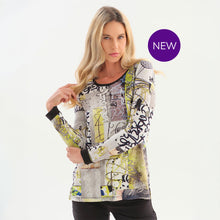 76720 - Sparkle Neck Trim Top ‘Fragments by Katharina Stegmeier‘