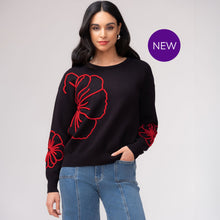 EW37025 - Embossed Flower Detail Top
