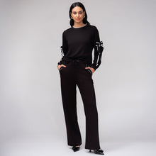 EW37006 - White Pocket Detail Lounge Pants