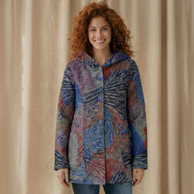 CP1516 - Abstract Hooded Jacket