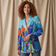 CP1353 - Vibrant Fine Cord Double-Breasted Jacket