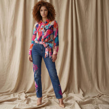 CP1644 - ‘Spun Through Seasons’ Multi Tie Belt Jean