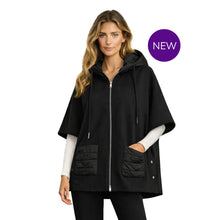 262175 - Hooded Zip Pocket Short Sleeve Jacket - Pennita