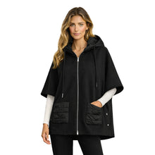 262175 - Hooded Zip Pocket Short Sleeve Jacket - Pennita