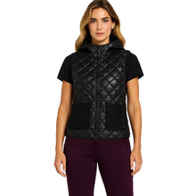 262100 - Glossy Sparkle Pocket Hooded Gilet - Pennita