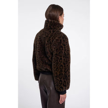 Ambra 7012611 - Leopard Fun Fur Jacket