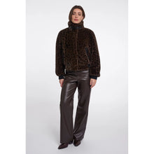 Ambra 7012611 - Leopard Fun Fur Jacket