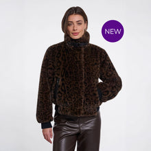 Ambra 7012611 - Leopard Fun Fur Jacket