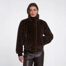 Ambra 7012611 - Leopard Fun Fur Jacket