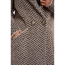 Madina 501NOOS - Graphic Two Button Coatigan
