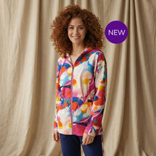 CP1637 - ‘Spun Through Seasons’ Vibrant Zip Hooded Jacket
