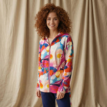 CP1637 - ‘Spun Through Seasons’ Vibrant Zip Hooded Jacket