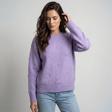 2629064 - Raised Heart Detail Sweater - Lilac