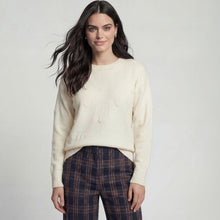 2629064 - Raised Heart Detail Sweater - Winter White
