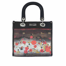 76966 - Poppy Tote Bag ‘Ramo De Nubes Rojas by Betina Levin’