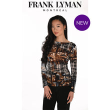 263385 - Abstract Long Sleeve Top