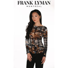 263385 - Abstract Long Sleeve Top