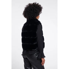 May 7002612 - Fun Fur Gilet - Black