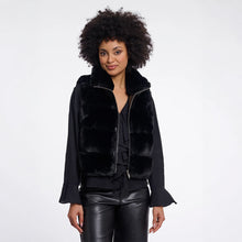 May 7002612 - Fun Fur Gilet - Black