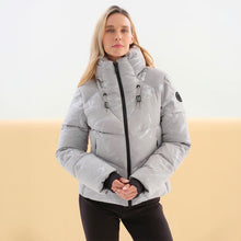 76808 - Sparkle Trim Padded Jacket
