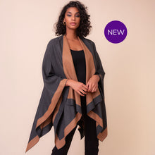 ASCG - Reversible Camel/Charcoal Wrap