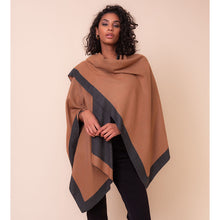 ASCG - Reversible Camel/Charcoal Wrap