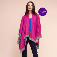 ASCG - Reversible Fuchsia/Silver Wrap