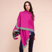 ASCG - Reversible Fuchsia/Silver Wrap