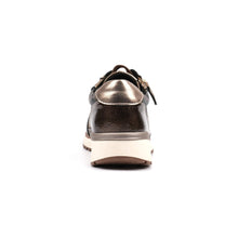DLB216 - Sally Leopard Bronze Zip Trainer