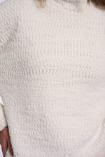Mathilda 5002612 - Textured Knitted Turtleneck Sweater