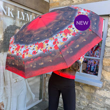 76926 - Umbrella ‘Ramo De Nubes Rojas by Betina Levin’