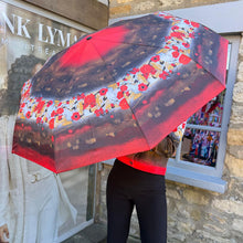 76926 - Umbrella ‘Ramo De Nubes Rojas by Betina Levin’