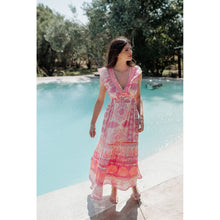 L117 - Neon Embellished Shell Dress