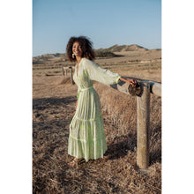 L216 - Embellished Palm Button Through Dress