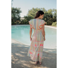 L223 - Neon Pineapple Dress