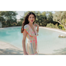 L223 - Neon Pineapple Dress