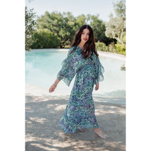 L330 - Paisley Frill Dress