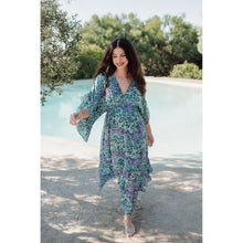 L330 - Paisley Frill Dress