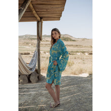 L379 - Belted Paisley Cover Up - Pennita