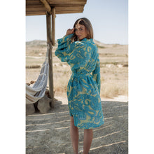 L379 - Belted Paisley Cover Up - Pennita