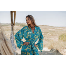 L379 - Belted Paisley Cover Up - Pennita