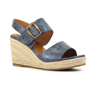 JLH507 - 'Rochester' Metallic Wedge Sandal