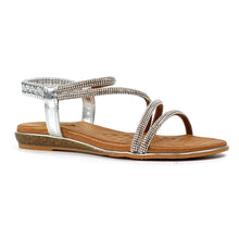 JLH522 - 'Cortez' Diamanté Sandal