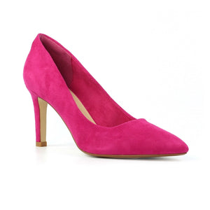 FLY002 - 'Amy' Suedette Court Shoe