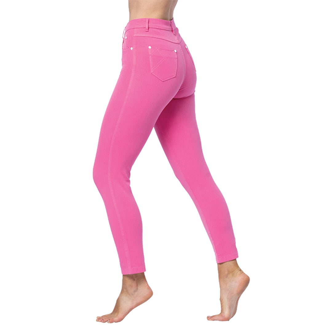 2400 - Hi Rise Jeans - Pink