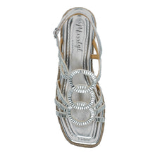 Marieo 05 - Baguette Wedge Sandal - Silver