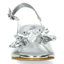 Mily 22 - Perspex Jewelled Block Heel Sandal - Pennita